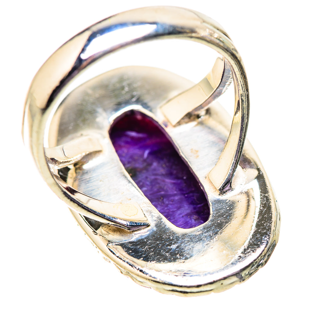 Charoite Rings handcrafted by Anasilvercos - RING134056 - Photo 3
