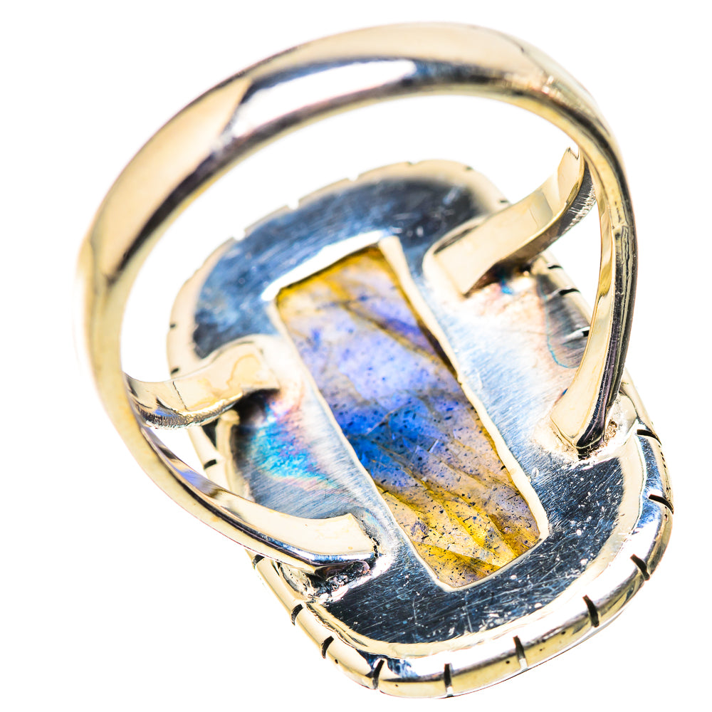 Labradorite Rings handcrafted by Anasilvercos - RING134068 - Photo 3