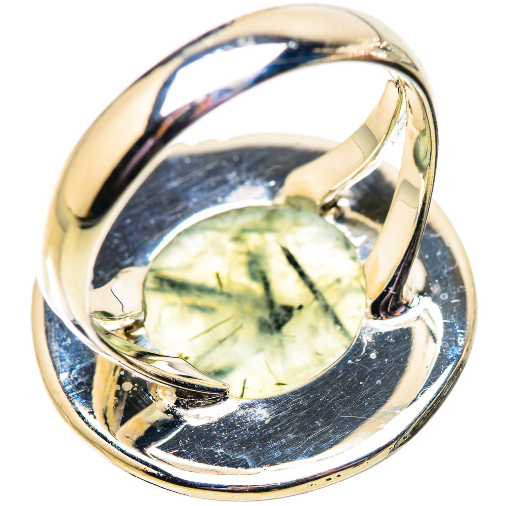 Prehnite Rings handcrafted by Anasilvercos - RING134073 - Photo 3
