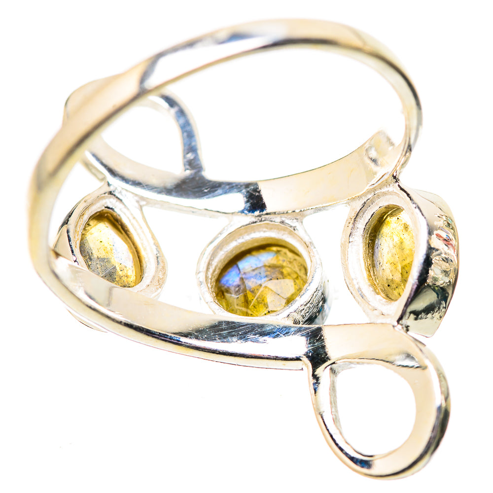Labradorite Rings handcrafted by Anasilvercos - RING134089 - Photo 3