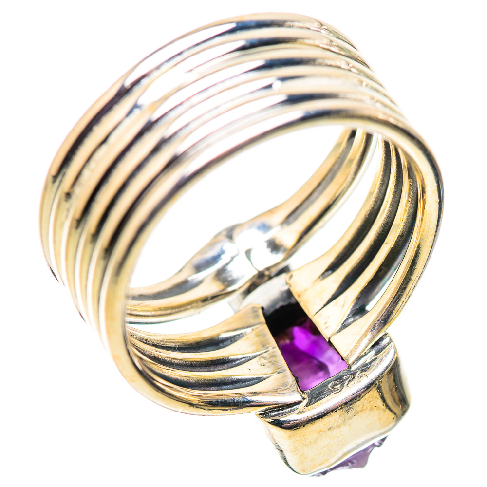 Amethyst Rings handcrafted by Anasilvercos - RING134106 - Photo 3