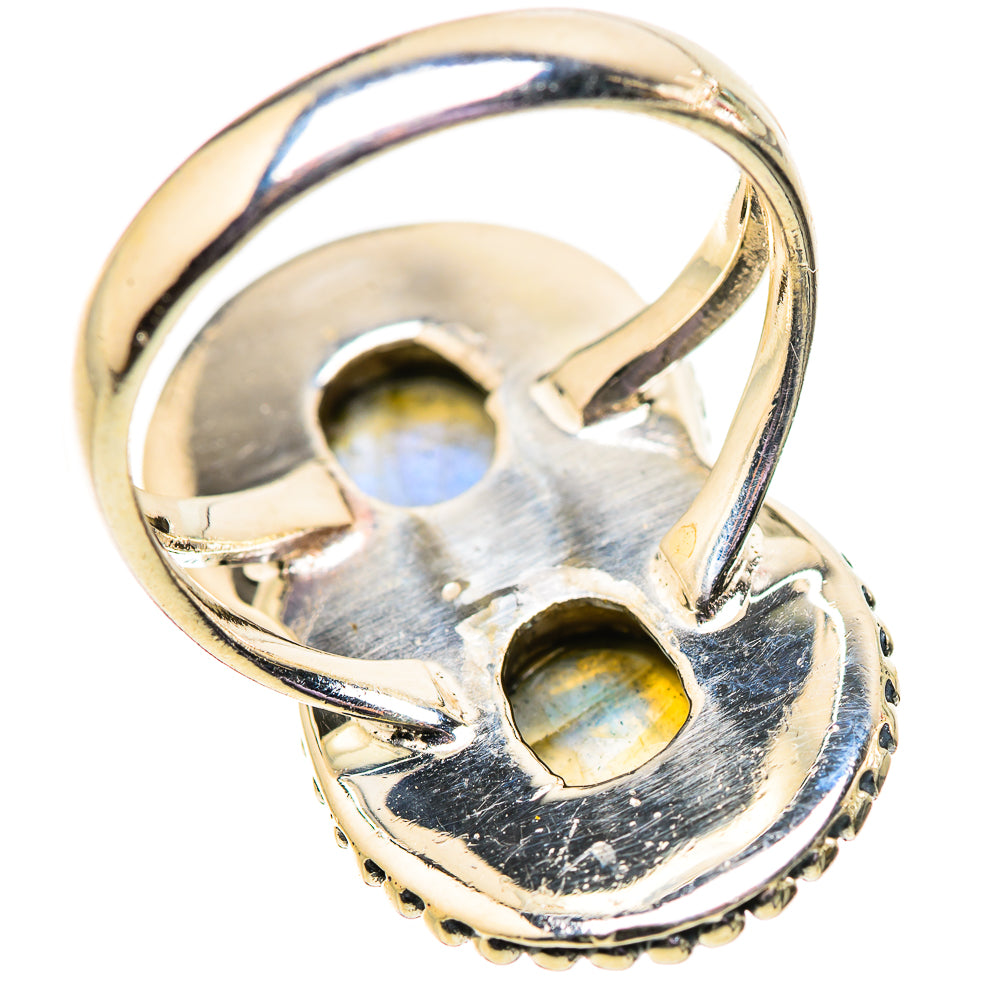 Labradorite Rings handcrafted by Anasilvercos - RING134118 - Photo 3