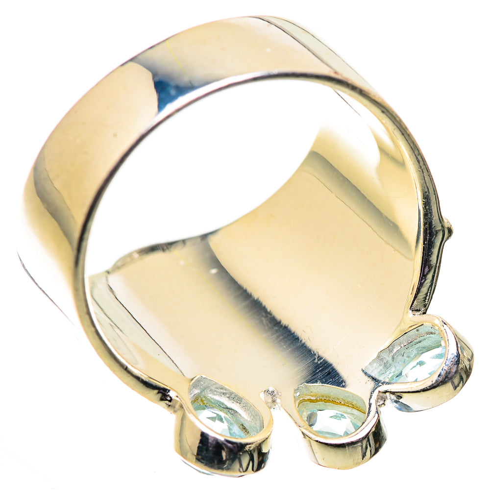 Blue Topaz Rings handcrafted by Anasilvercos - RING134122 - Photo 3