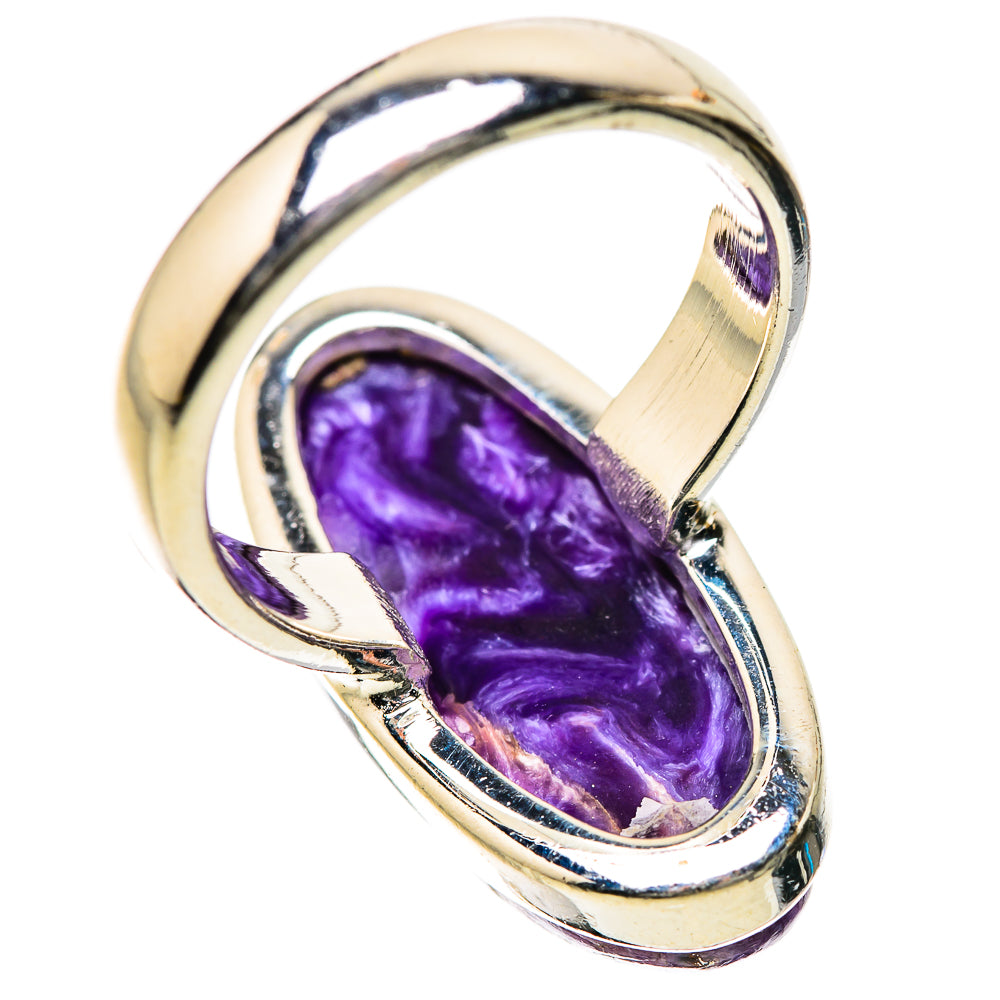 Charoite Rings handcrafted by Anasilvercos - RING134176 - Photo 3
