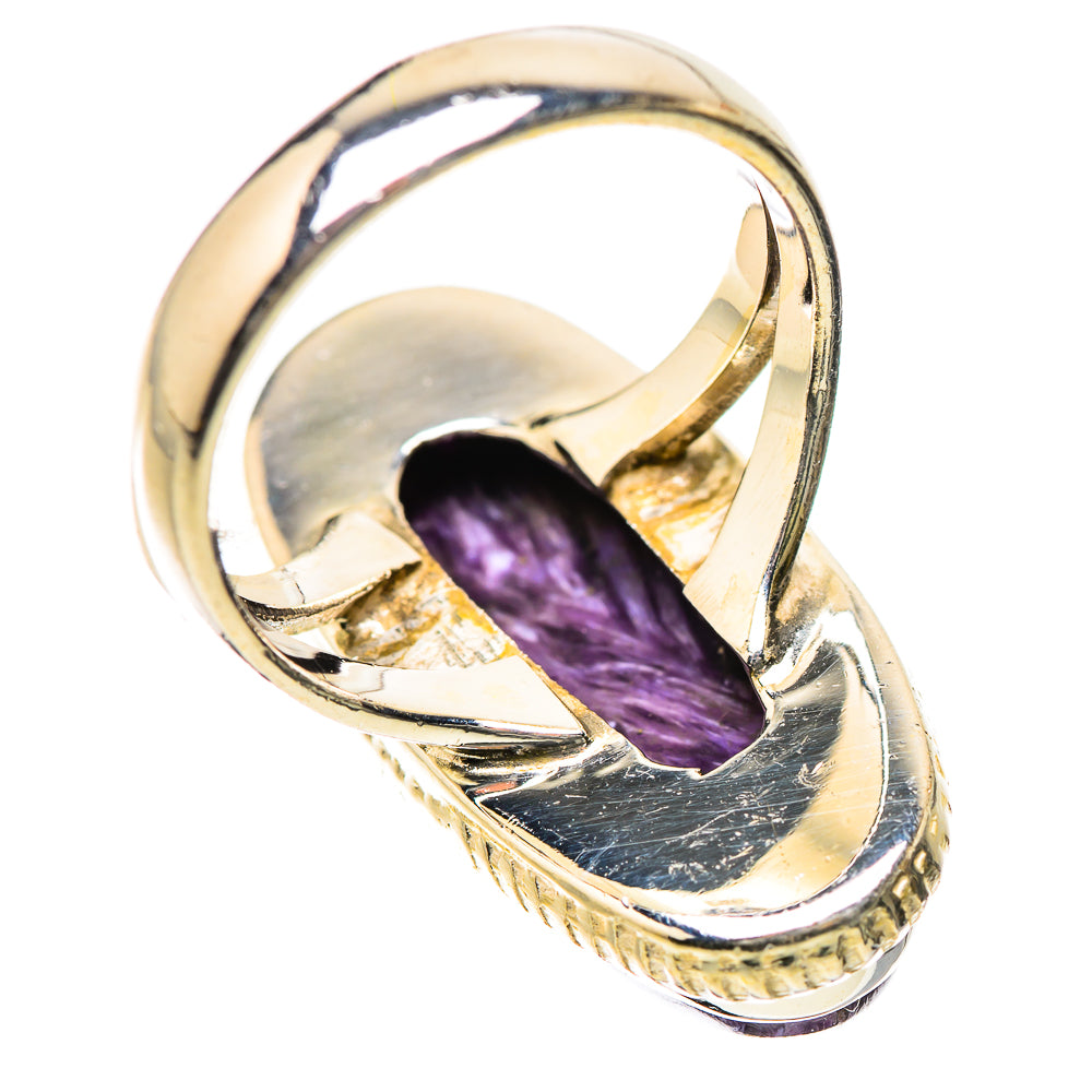 Charoite Rings handcrafted by Anasilvercos - RING134197 - Photo 3