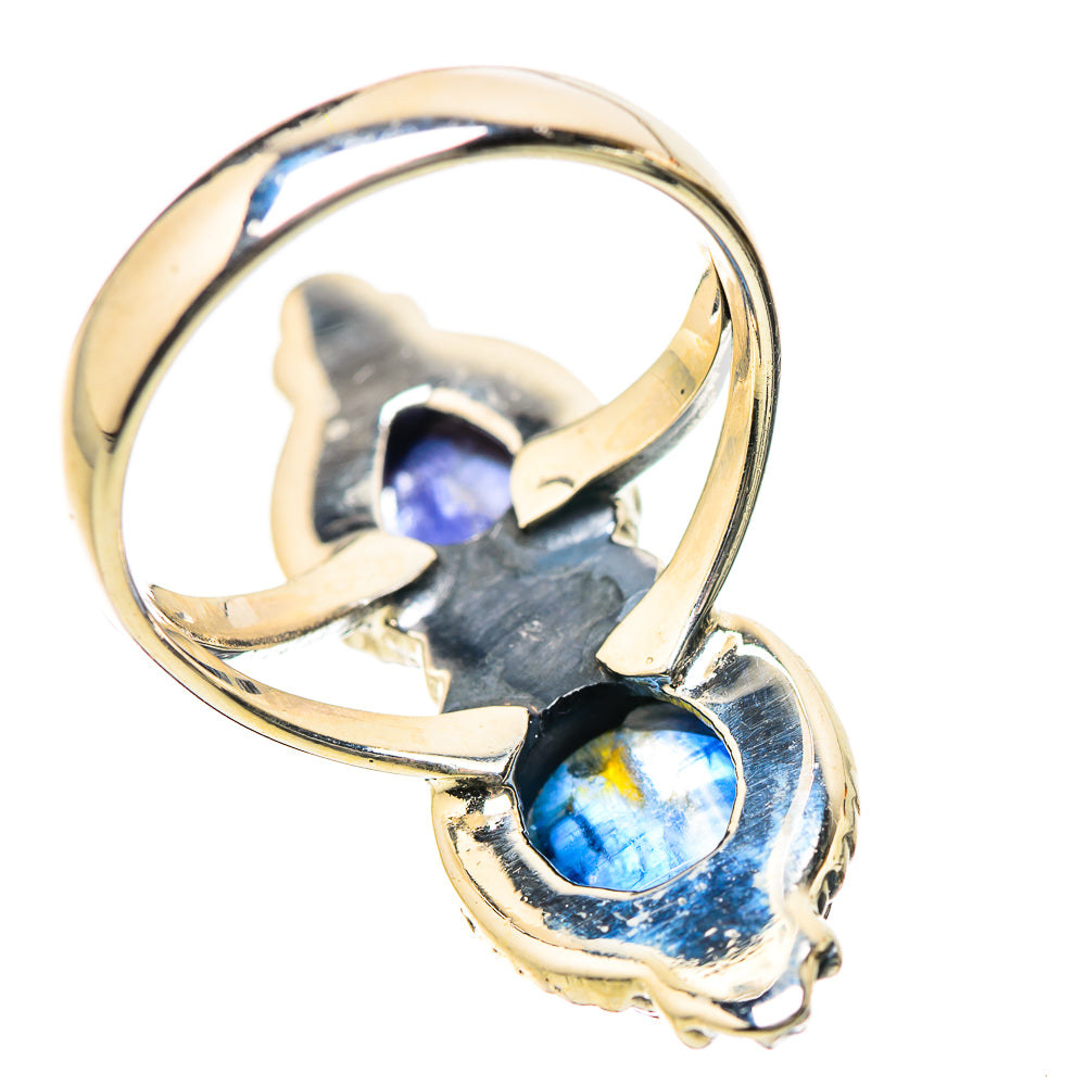 Kyanite, Tanzanite Rings handcrafted by Anasilvercos - RING134222 - Photo 3