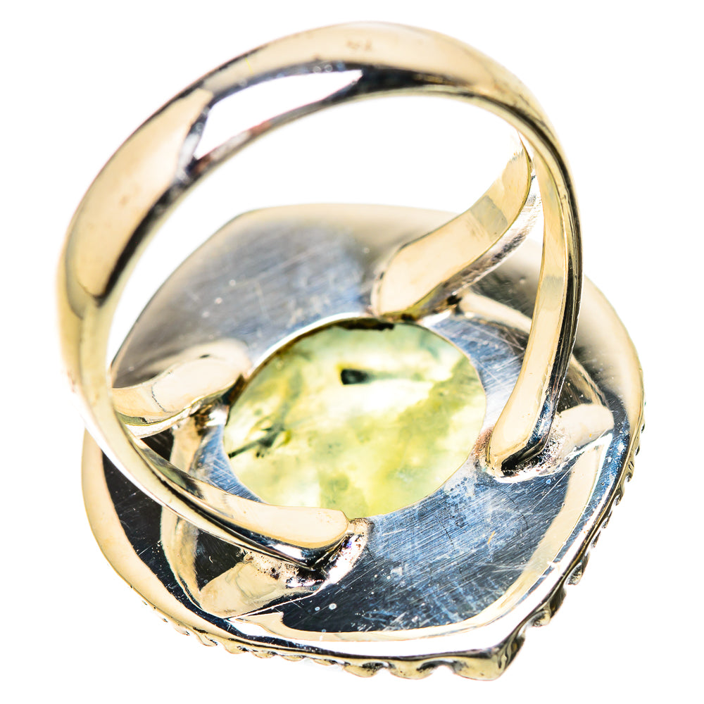 Prehnite Rings handcrafted by Anasilvercos - RING134225 - Photo 3