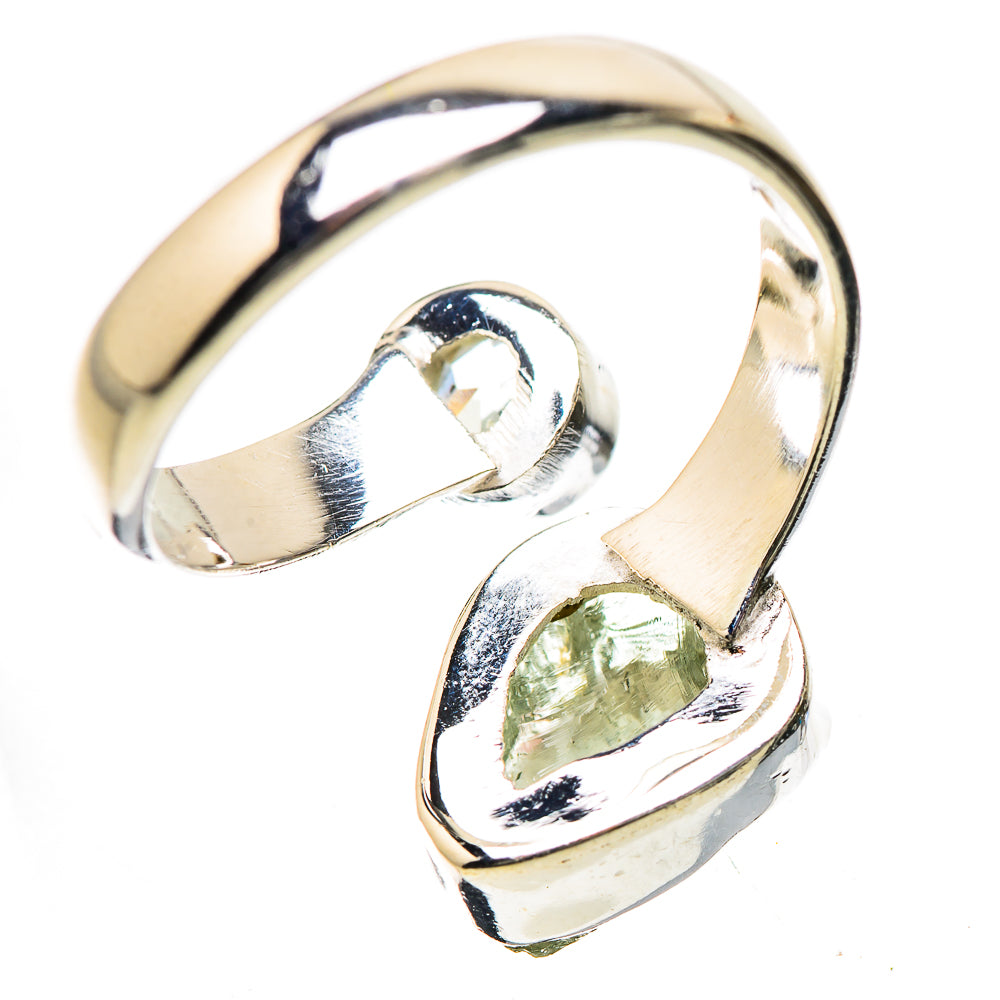 Green Amethyst, Wh Ite Quartz Rings handcrafted by Anasilvercos - RING134267 - Photo 3