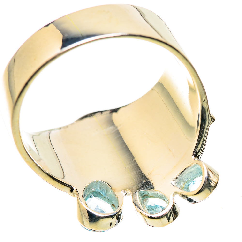 Blue Topaz Rings handcrafted by Anasilvercos - RING134270 - Photo 3