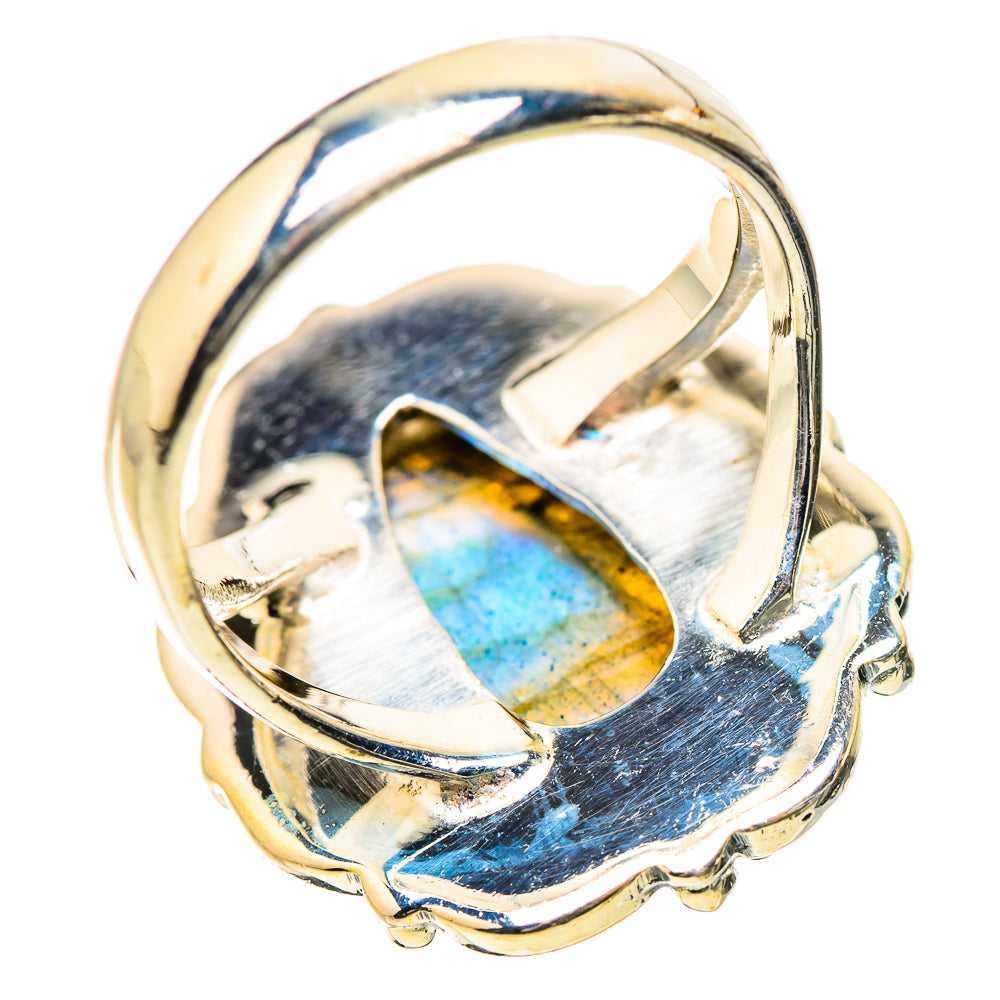 Labradorite Rings handcrafted by Anasilvercos - RING134271 - Photo 3