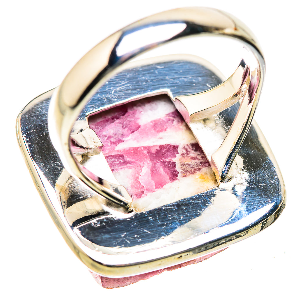 Pink Tourmaline In Quartz Rings handcrafted by Anasilvercos - RING134291 - Photo 3
