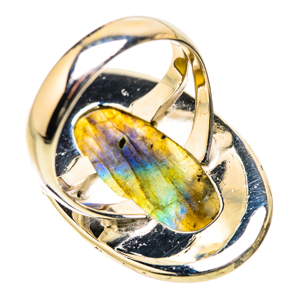 Labradorite Rings handcrafted by Anasilvercos - RING134299 - Photo 3