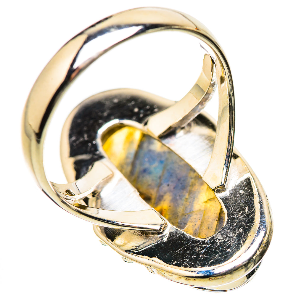 Labradorite Rings handcrafted by Anasilvercos - RING134303 - Photo 3