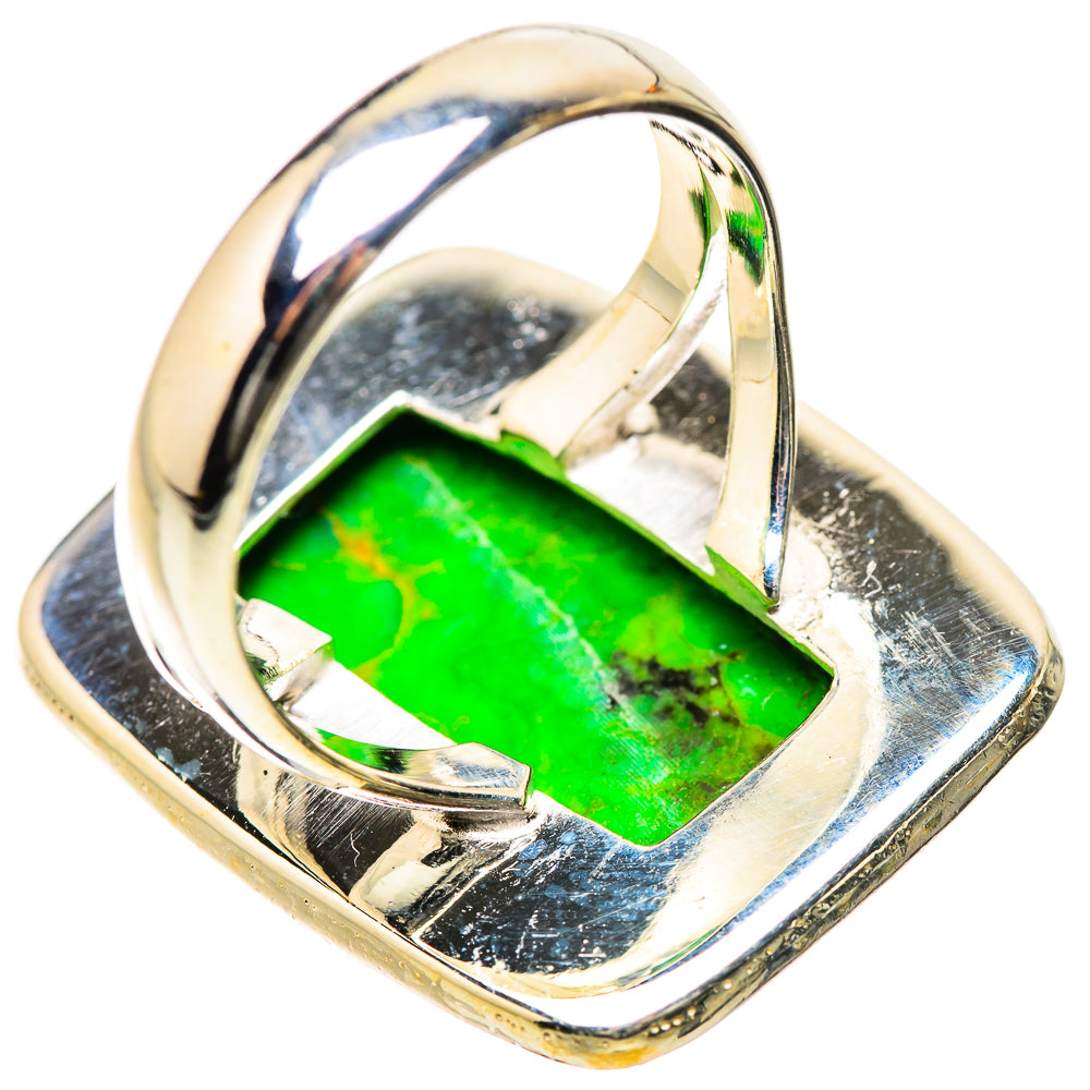 Gaspeite Rings handcrafted by Anasilvercos - RING134307 - Photo 3