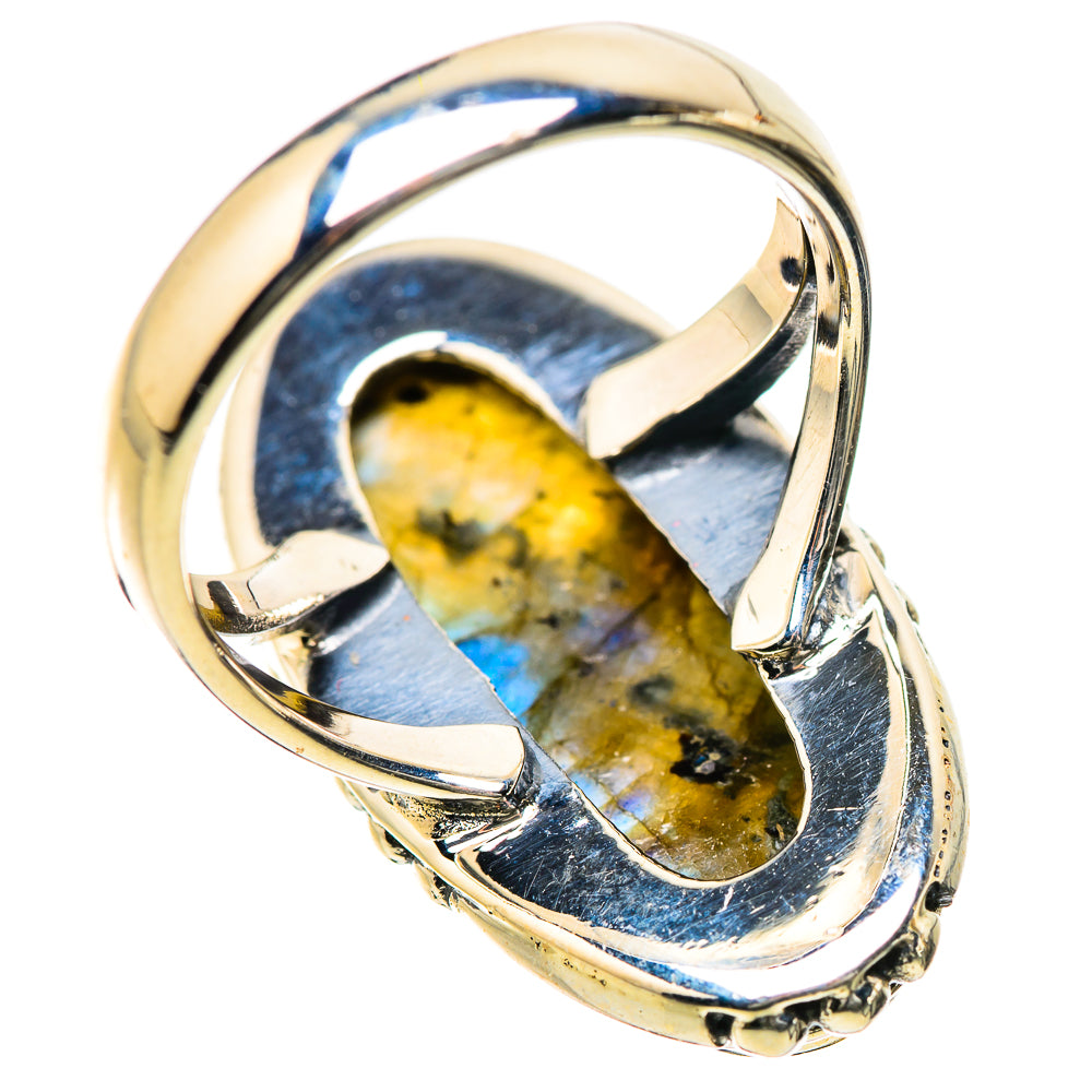 Labradorite Rings handcrafted by Anasilvercos - RING134315 - Photo 3