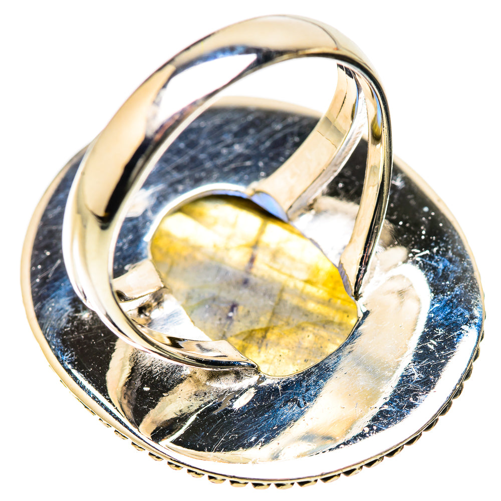 Labradorite Rings handcrafted by Anasilvercos - RING134317 - Photo 3