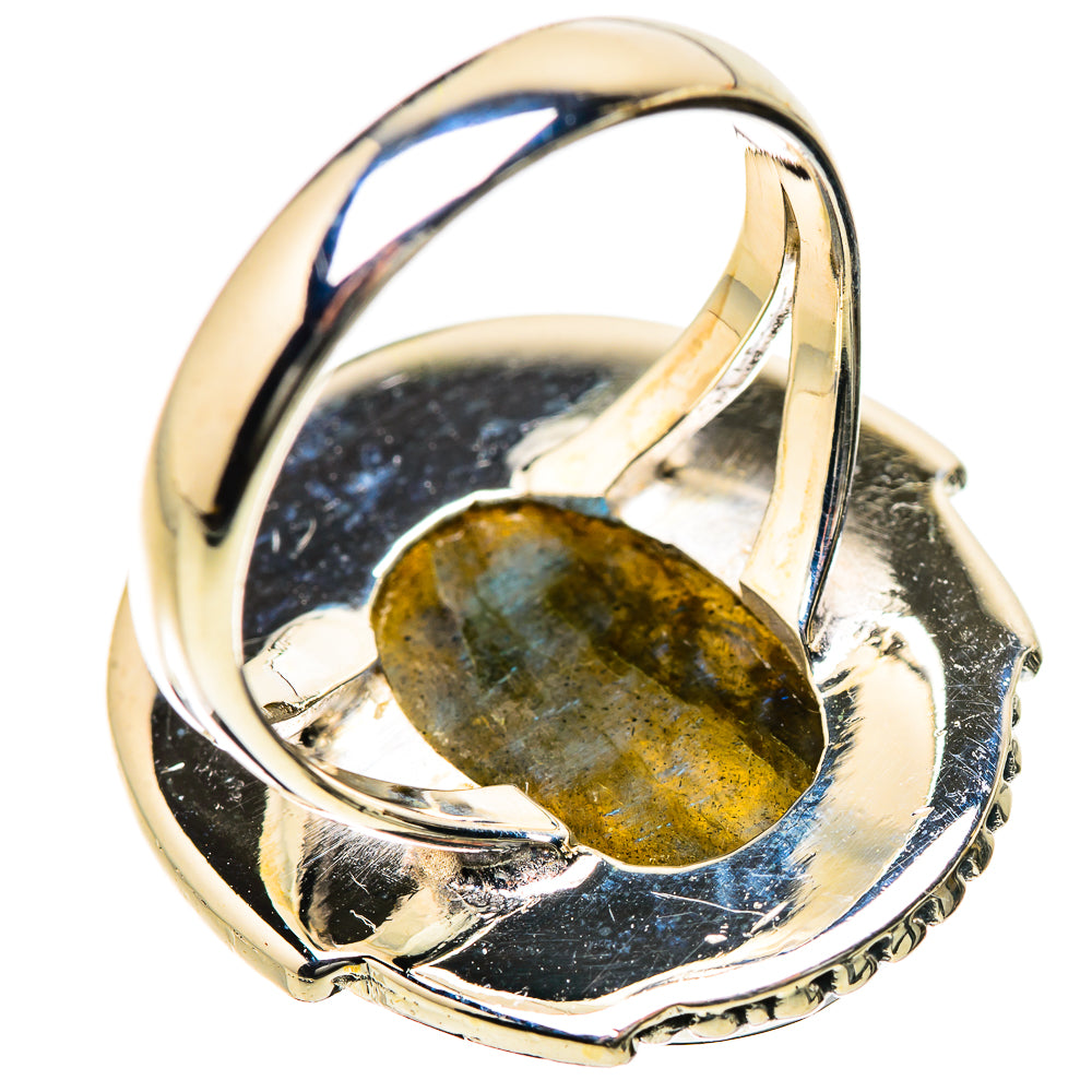 Labradorite Rings handcrafted by Anasilvercos - RING134325 - Photo 3