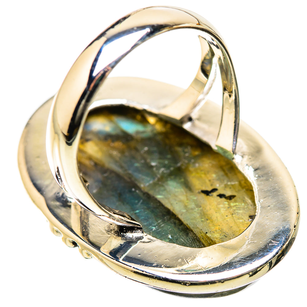 Labradorite Rings handcrafted by Anasilvercos - RING134327 - Photo 3
