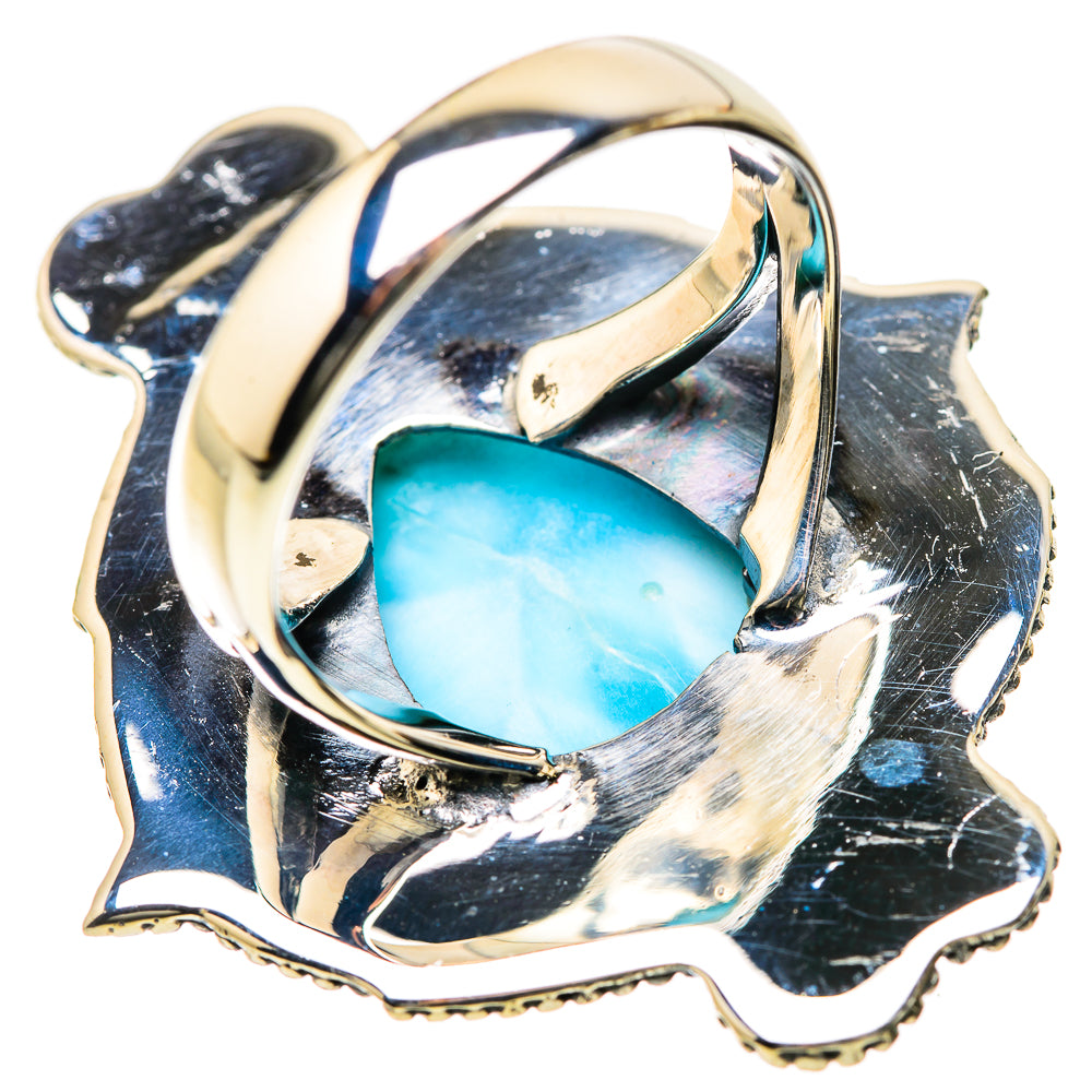 Larimar Rings handcrafted by Anasilvercos - RING134337 - Photo 3