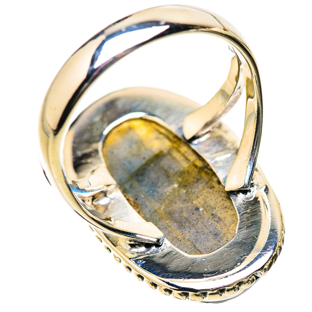 Labradorite Rings handcrafted by Anasilvercos - RING134340 - Photo 3