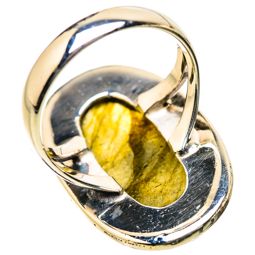 Labradorite Rings handcrafted by Anasilvercos - RING134342 - Photo 3