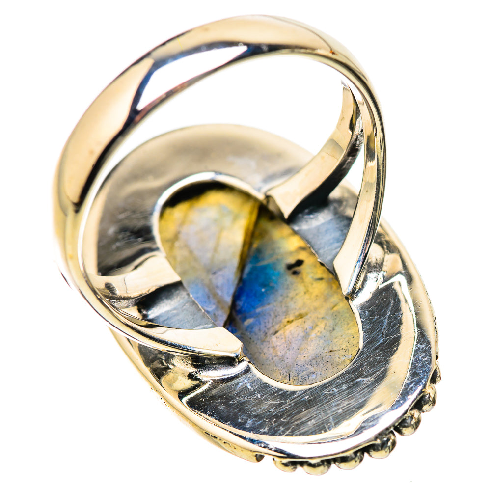 Labradorite Rings handcrafted by Anasilvercos - RING134350 - Photo 3