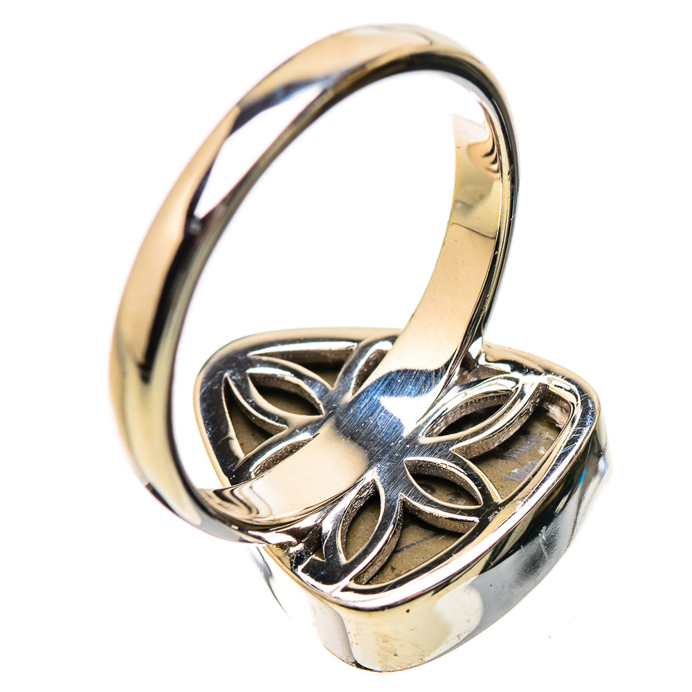 AAA Canadian Ammolite Rings handcrafted by Anasilvercos - RING134359 - Photo 3