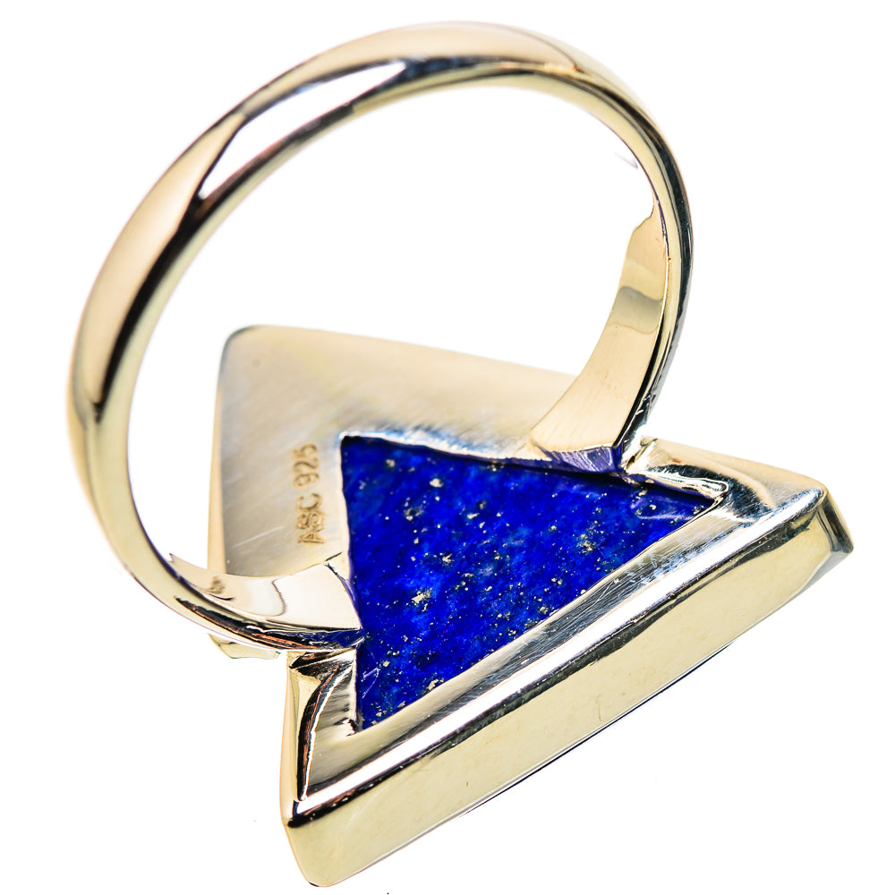 Lapis Lazuli Rings handcrafted by Anasilvercos - RING134363 - Photo 3
