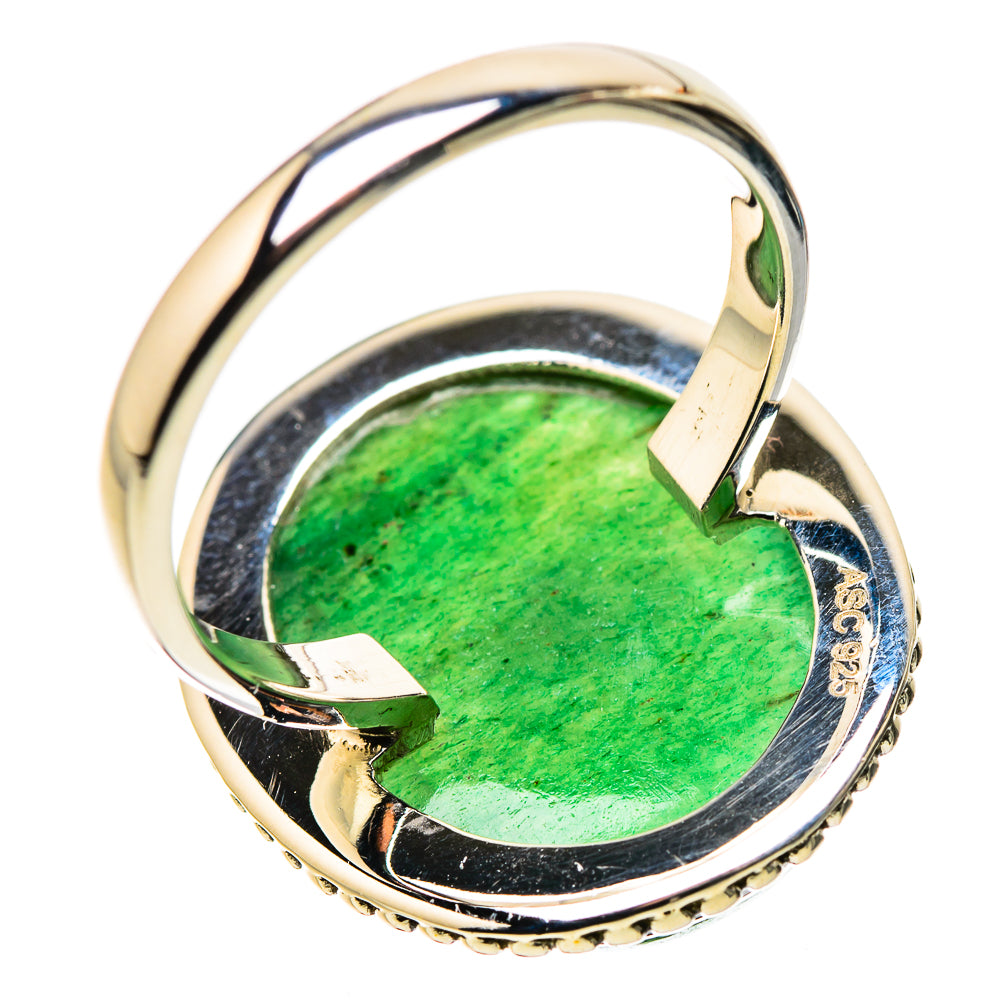 Green Aventurine Rings handcrafted by Anasilvercos - RING134364 - Photo 3