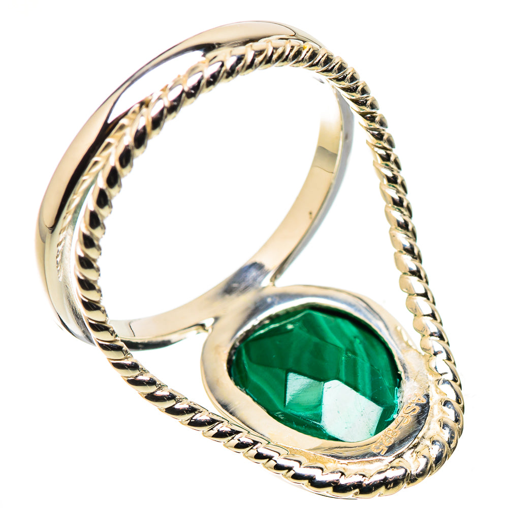 Malachite Rings handcrafted by Anasilvercos - RING134365 - Photo 3