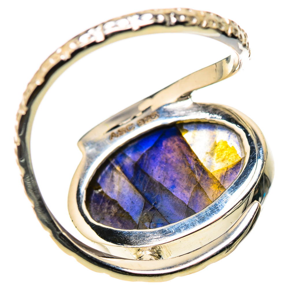 Labradorite Rings handcrafted by Anasilvercos - RING134382 - Photo 3