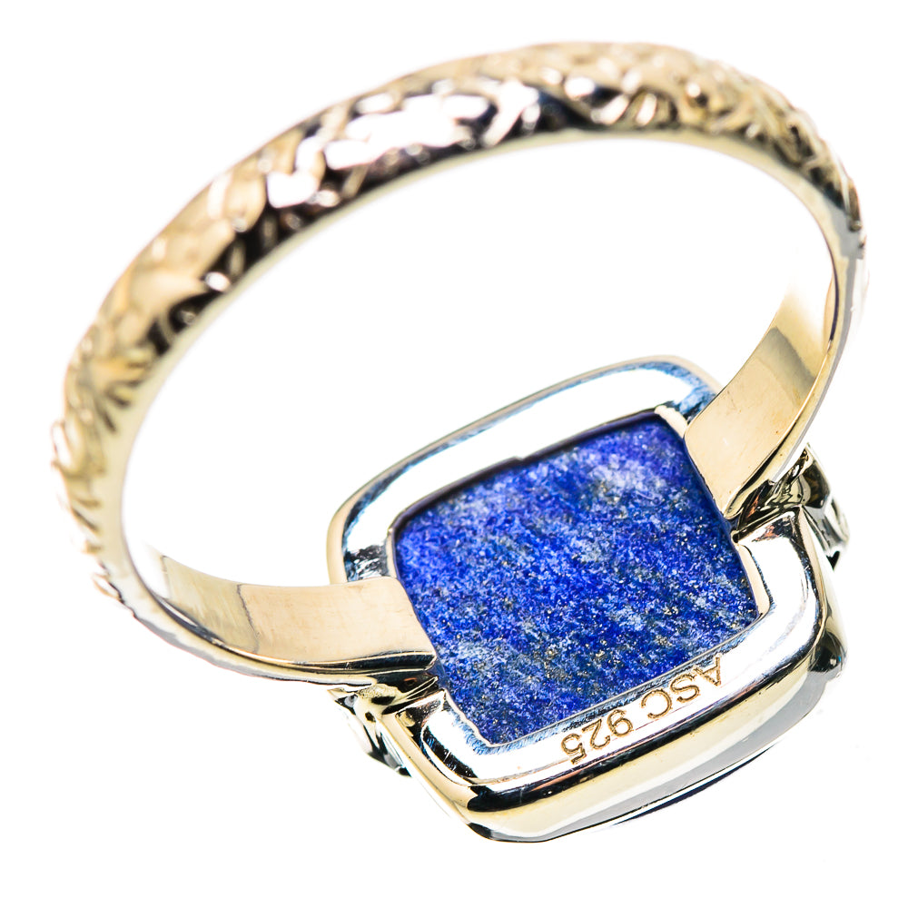 Lapis Lazuli Rings handcrafted by Anasilvercos - RING134386 - Photo 3