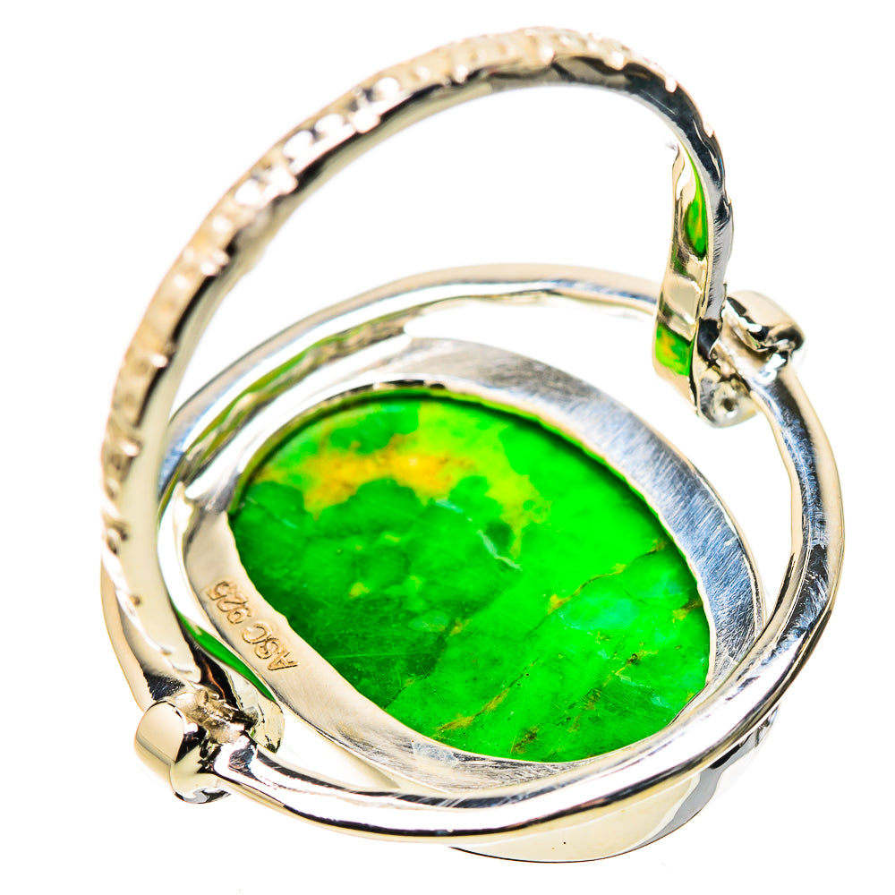 Gaspeite Rings handcrafted by Anasilvercos - RING134388 - Photo 3