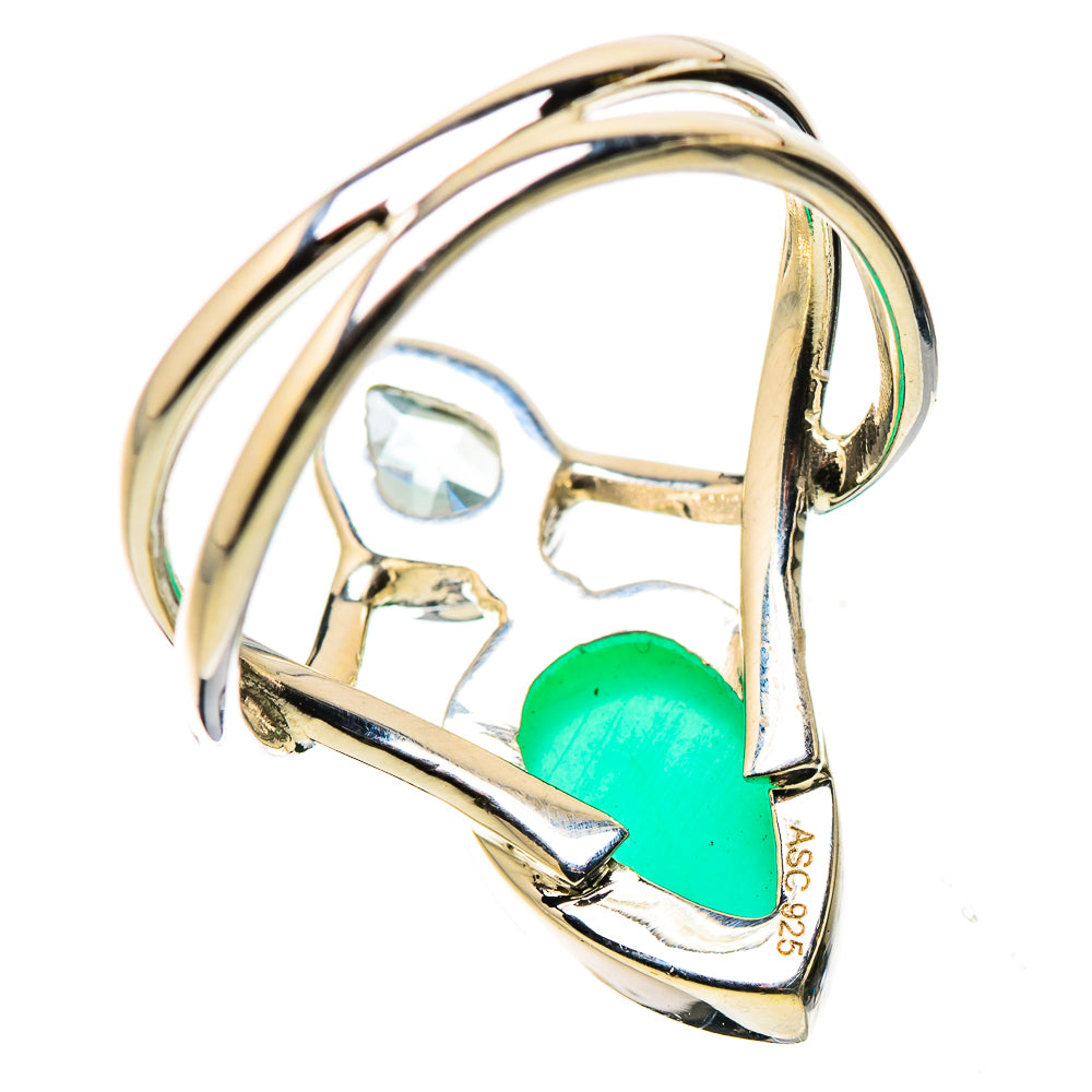 Premium Amazonite Rings handcrafted by Anasilvercos - RING134389 - Photo 3