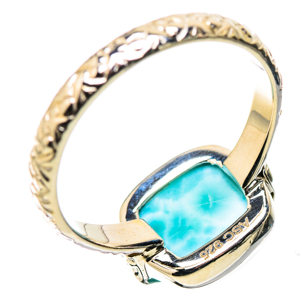 Larimar Rings handcrafted by Anasilvercos - RING134405 - Photo 3