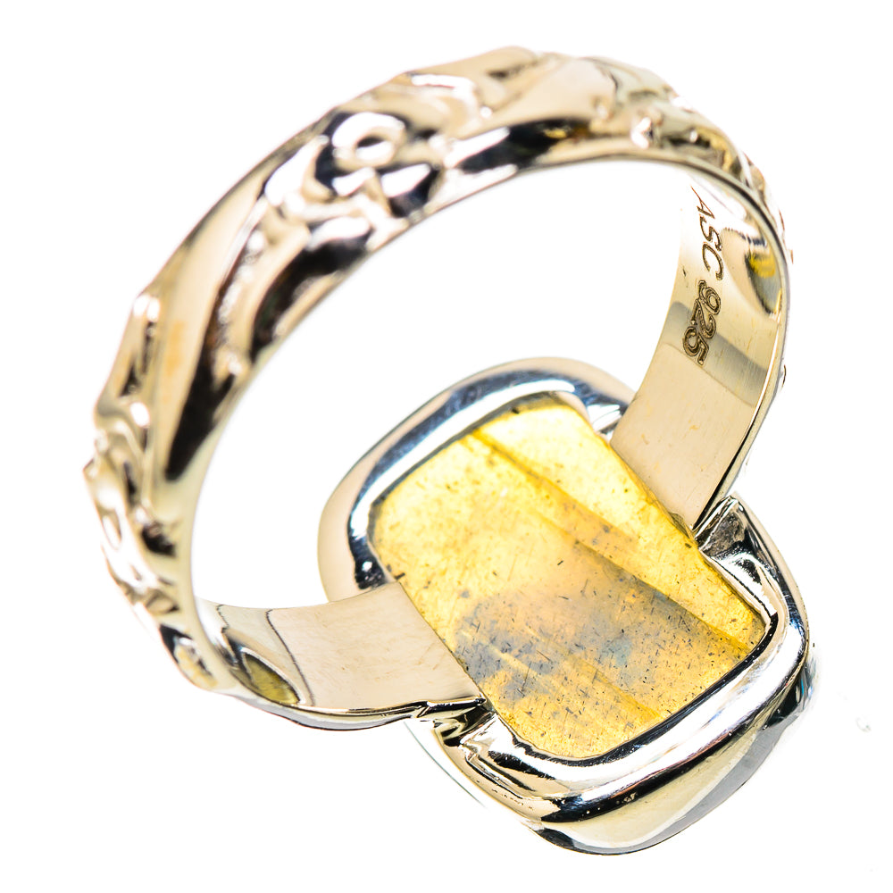 Labradorite Rings handcrafted by Anasilvercos - RING134406 - Photo 3