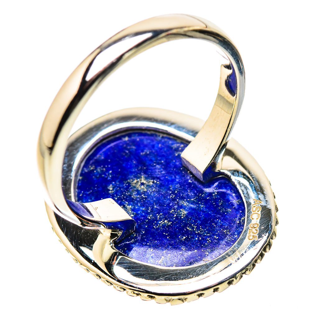 Lapis Lazuli Rings handcrafted by Anasilvercos - RING134408 - Photo 3