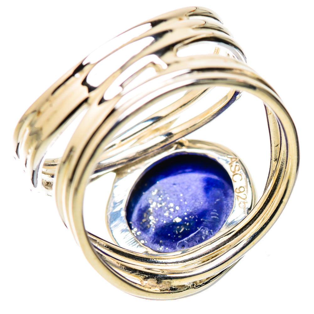 Lapis Lazuli Rings handcrafted by Anasilvercos - RING134411 - Photo 3