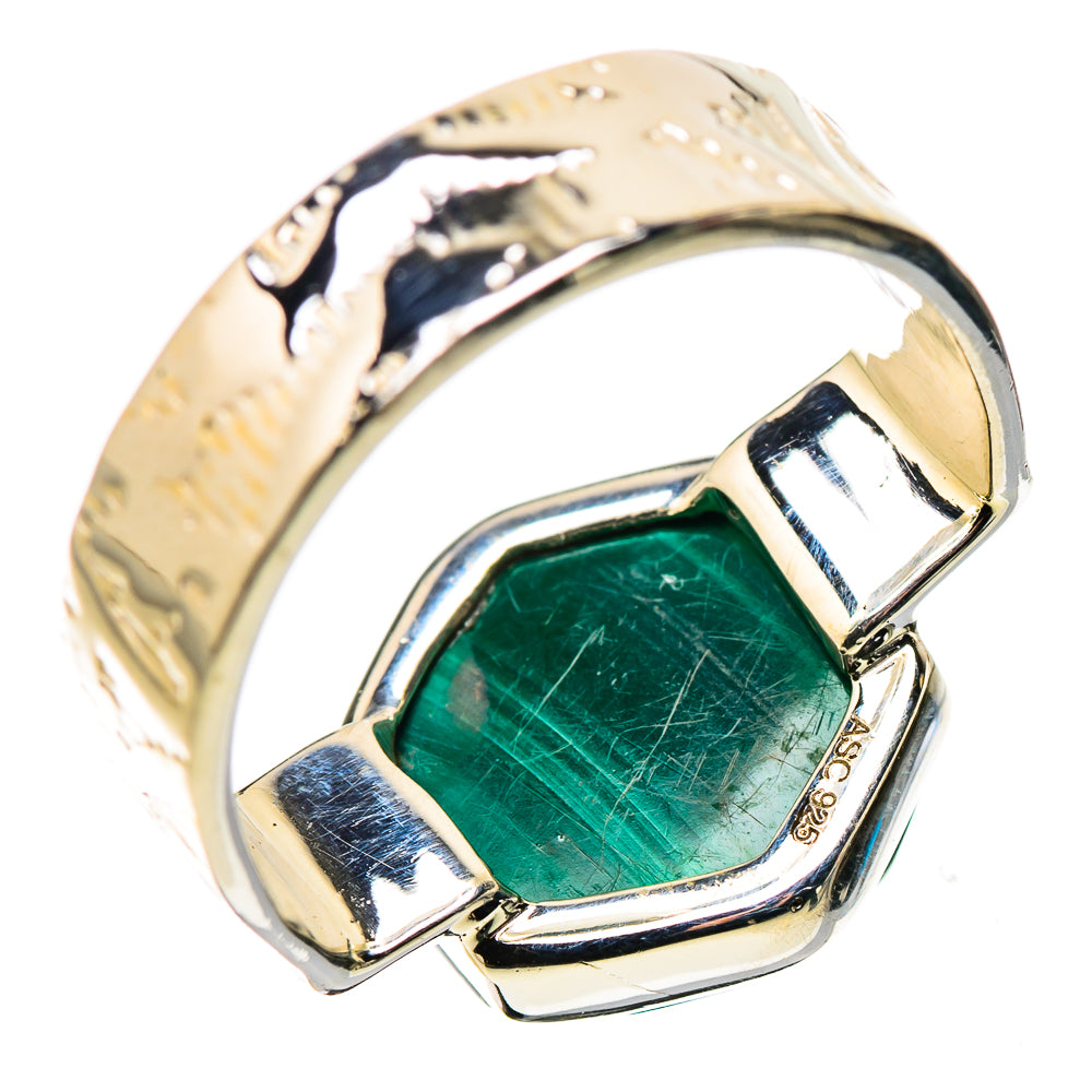 Malachite Rings handcrafted by Anasilvercos - RING134413 - Photo 3