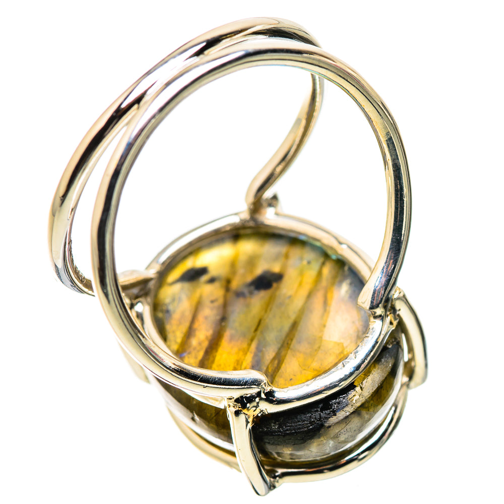 Labradorite Rings handcrafted by Anasilvercos - RING134425 - Photo 3