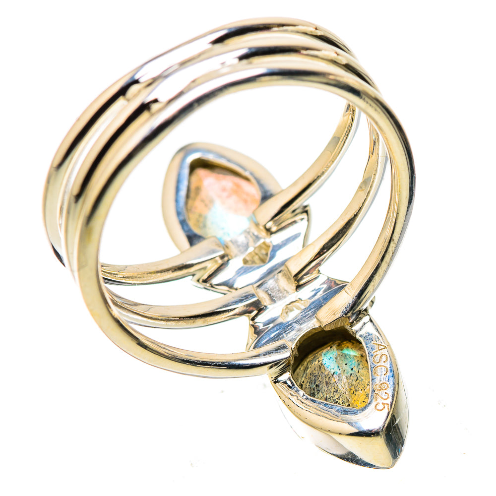 Labradorite Rings handcrafted by Anasilvercos - RING134431 - Photo 3