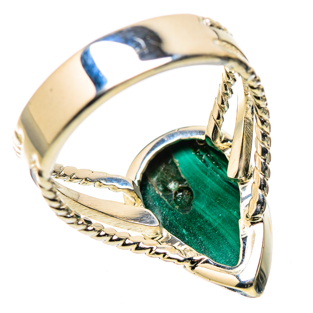 Malachite Rings handcrafted by Anasilvercos - RING134433 - Photo 3