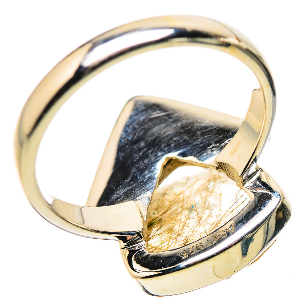 Rutilated Quartz Rings handcrafted by Anasilvercos - RING134441 - Photo 3