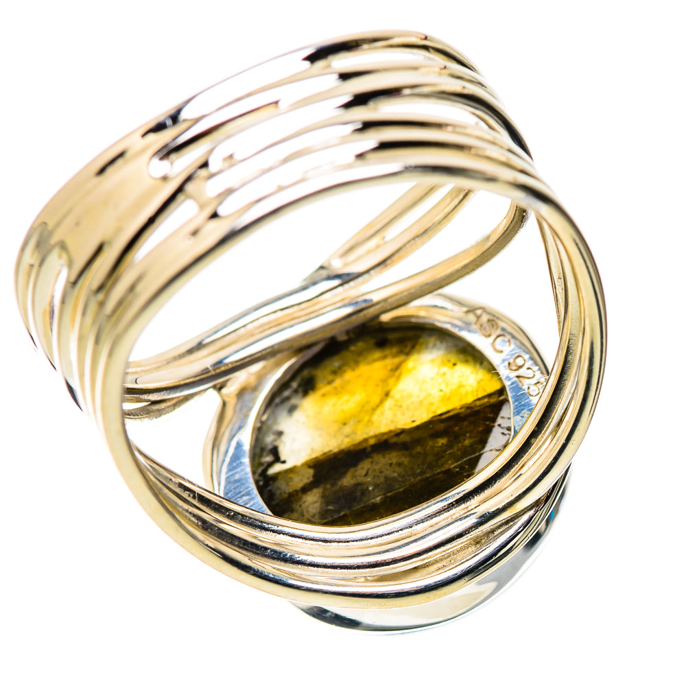 Labradorite Rings handcrafted by Anasilvercos - RING134447 - Photo 3