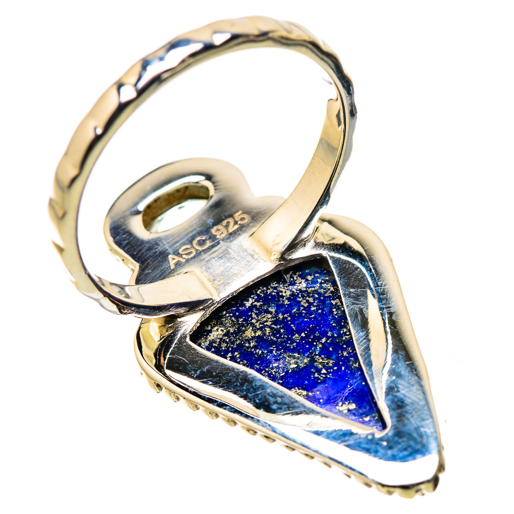 Lapis Lazuli Rings handcrafted by Anasilvercos - RING134449 - Photo 3