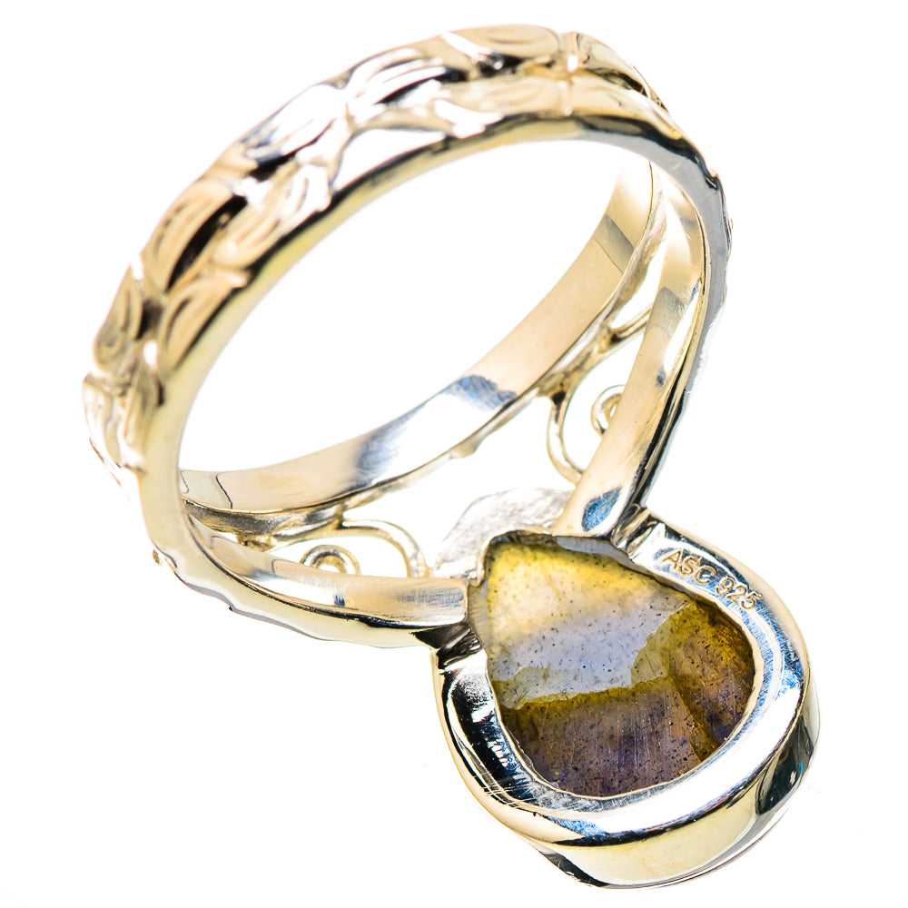Labradorite Rings handcrafted by Anasilvercos - RING134451 - Photo 3