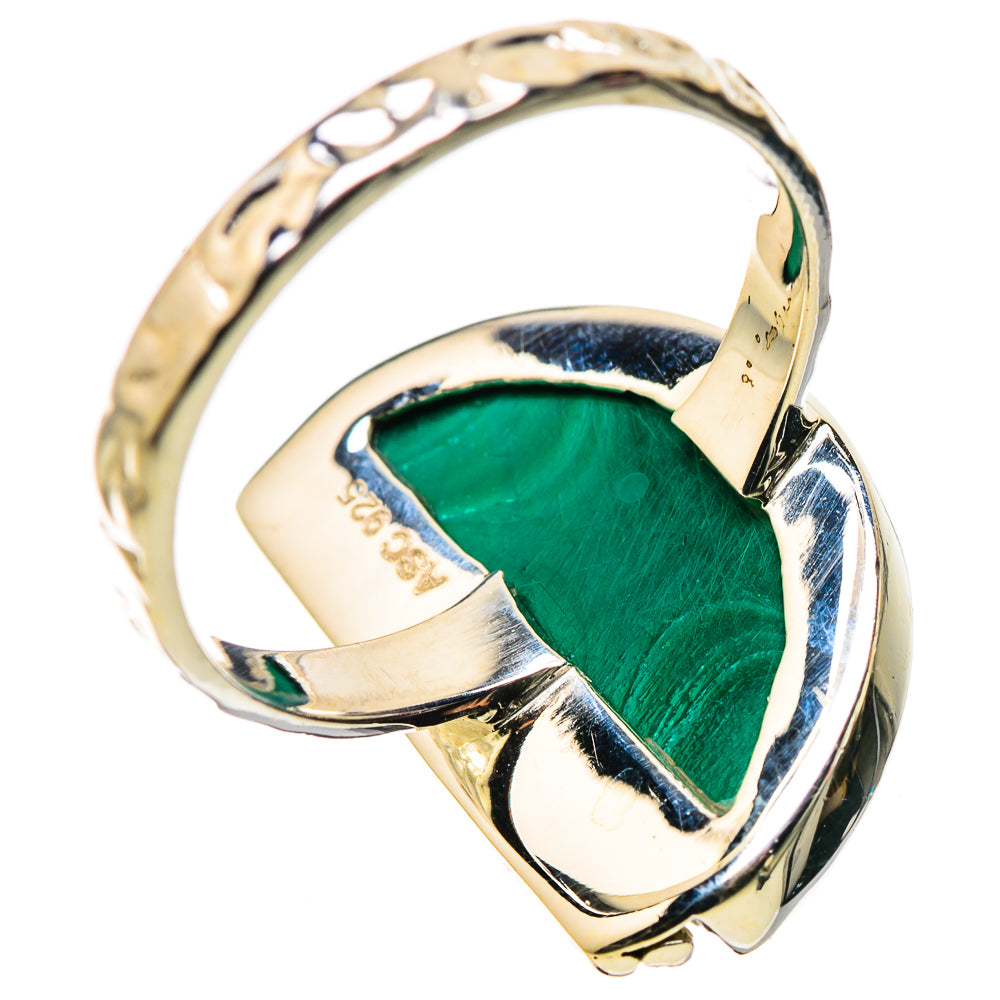 Malachite Rings handcrafted by Anasilvercos - RING134454 - Photo 3