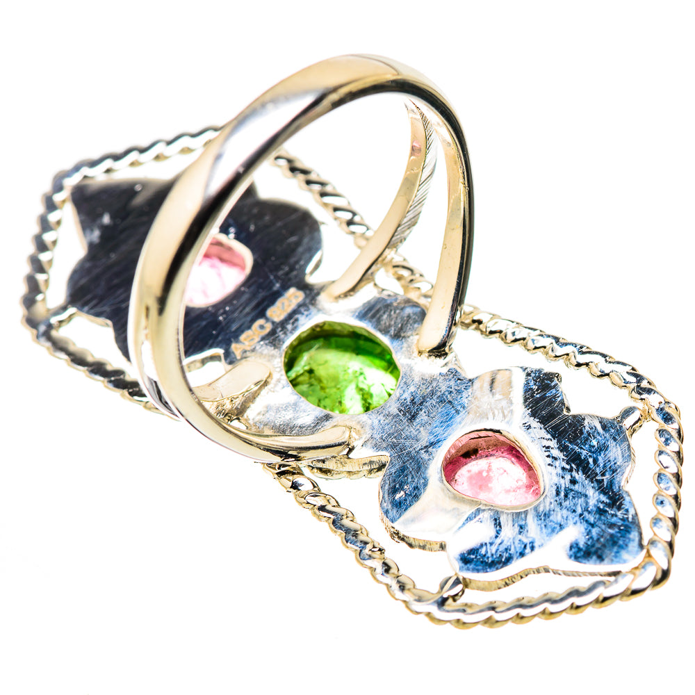 Pink Tourmaline Rings handcrafted by Anasilvercos - RING134466 - Photo 3