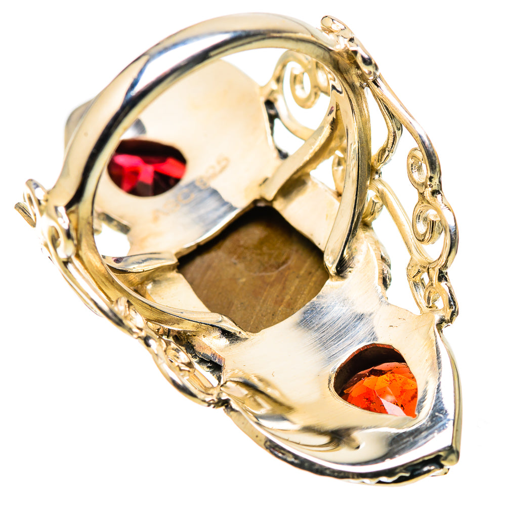 Ammolite Rings handcrafted by Anasilvercos - RING134486 - Photo 3