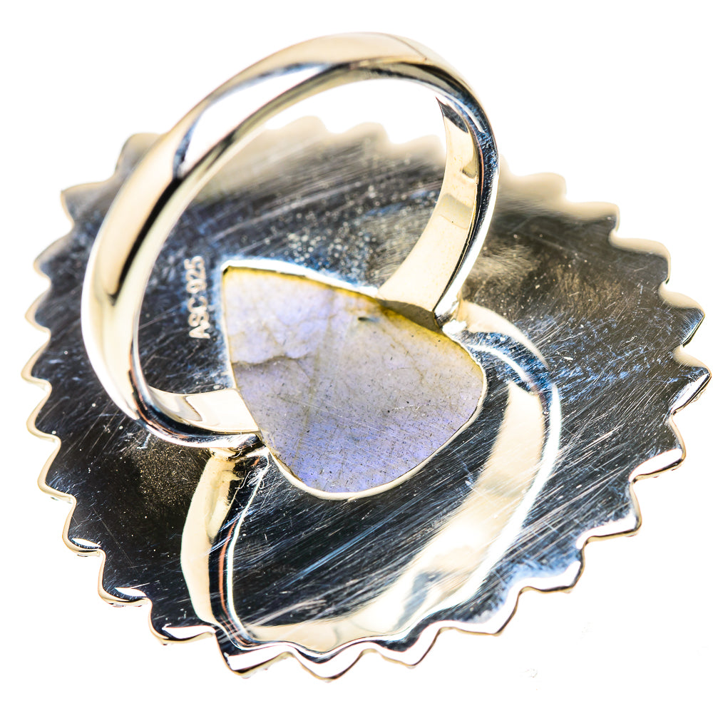 Labradorite Rings handcrafted by Anasilvercos - RING134487 - Photo 3